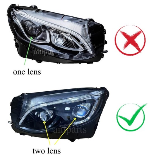 Модул за дневни светлини DRL Mercedes-benz GLC X253 , A2539066500 , A2539066600 