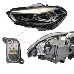 Модул за мигач и ангелски очи (Голям Ринг - Външен ) BMW 1 F40, 2 Gran Coupe F44 10.18-  63119448115, 63119448116