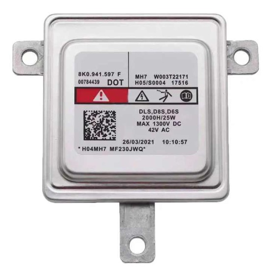Баласт за фар D8S 8K0.941.597 F,АUDI A1; SKODA SUPERB II; VW AMAROK, BEETLE, CADDY IV, CADDY IV/MINIVAN, TOUAREG