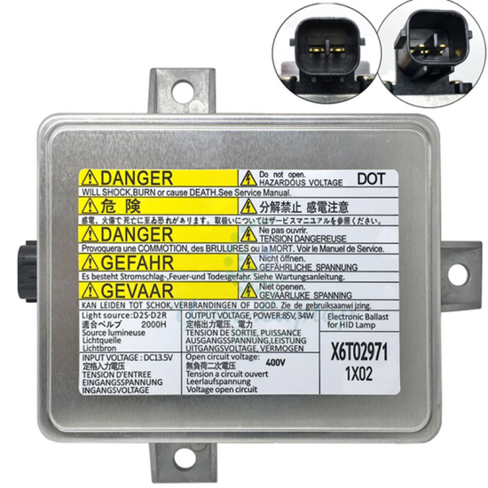 Баласт за фар  HONDA ACCORD IX, ACCORD VII, ACCORD VIII, CIVIC VIII, CIVIC X, FR-V, INSIGHT; MAZDA 3, 5 1.0-3.5 02.03-, X6T02971,  X6T02981