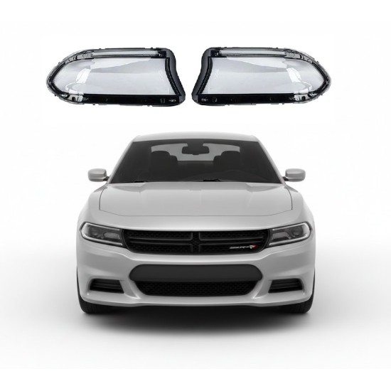 Стъкла за фар Dodge Charger 2014-2018, Капаци за фар Charger 