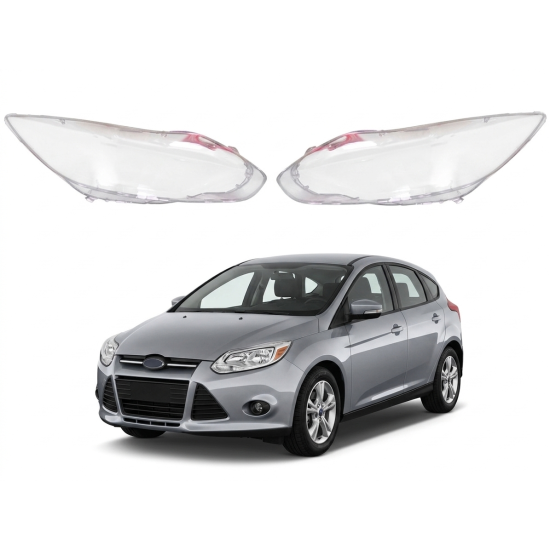 Стъкла за фар Ford Focus MK3 (2010-2014), Капаци за фар Focus MK3