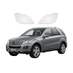 Стъкла за фар Mercedes ML W164 2008-2011, Капаци за фарове ML W164 Фейслифт