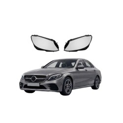 Стъкла за фар на Mercedes C класа W205  Фейслифт 2019-2021