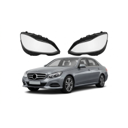 Стъкла за фар Mercedes E класа W212 2014-2015, Капаци за фарове W212 Фейслифт
