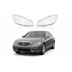 Стъкла за фарове Mercedes W221 S-class (2006-2010)
