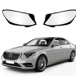 Стъкла за фар Mercedes w222 2015-2018 , Капаци за фар S-class W222 