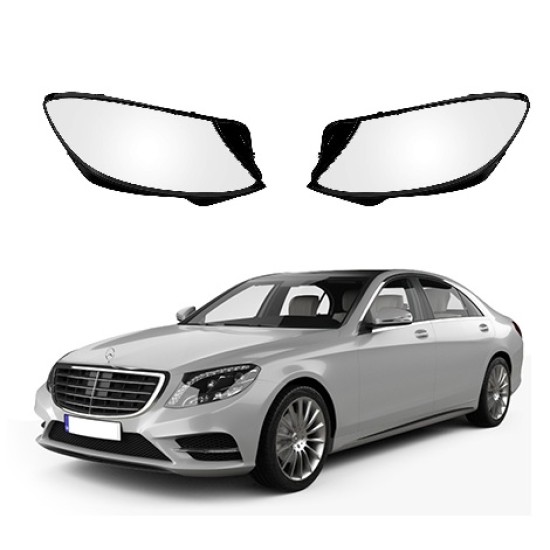 Стъкла за фар Mercedes w222 2015-2018 , Капаци за фар S-class W222 