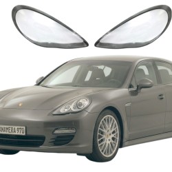 Стъкла за фар Porsche Panamera 970 2009-2013 , Капаци за фар Panamera 970 