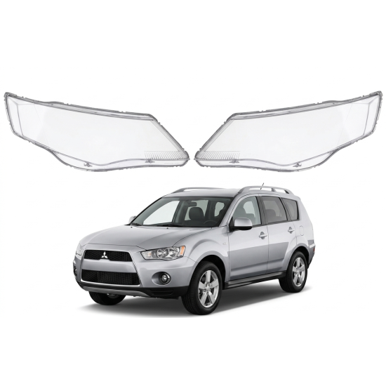 Стъкла за фарове на Mitsubishi Outlander (2006-2010)