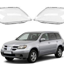 Стъкла за фарове на Mitsubishi Outlander (2001-2006)