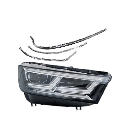 Световоди за фар (дневни светлини пръчки) AUDI Q5 2017-2020 MATRIX LED