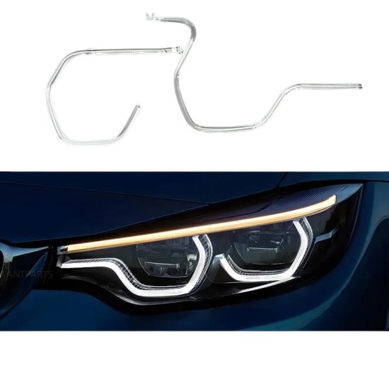 Световоди за фар ( дневни светлини - ангелски очи) BMW 4 F32 F36 F80 M3 M4 2016-2020 ADAPTIVE LED
