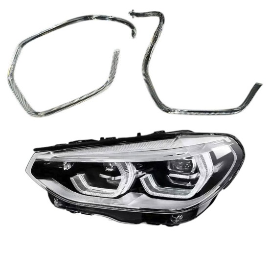 Световоди за фар ( дневни светлини - ангелски очи) BMW X3 G01 X4 G02 2018-2020