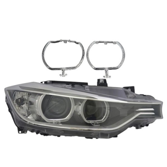 Световоди за фар ( дневни светлини - ангелски очи) BMW F30 F31 2012-2016 BI-XENON