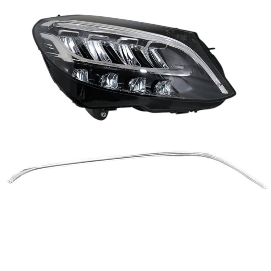 Световоди за фар (дневни светлини пръчки) Mercedes-benz C-class W205 2019-2021