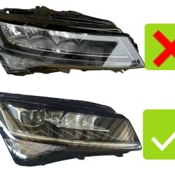 Световоди за фар/ дневни светлини пури Skoda Superb 2019-2025 DRL Ремонтен комплекнт дневни светлини Superb 4