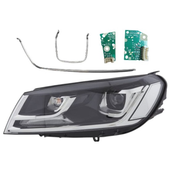 Ремонтен комплект за фар (дневни светлини и платки ) VW Touareg 7P 2015-2018 DRL SET