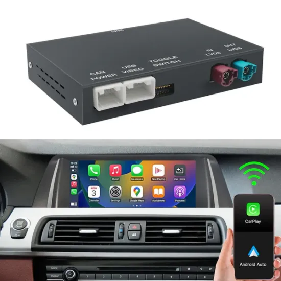 Модул Apple Carplay/Android Auto за BMW CICI system 2008-2012  E90/E91/E92/E93 E70/E71 E60/E61 E81/E82 /E87/E88  F01/F02 F10/F11/F07 F25