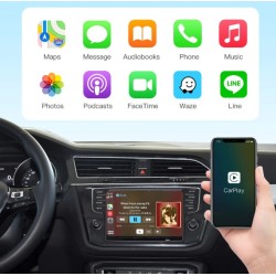 Безжичен Apple Carplay /Android Auto за модул за Volkswagen, Skoda, Seat (MIB1/MIB2 системи,с устройство в жабката)