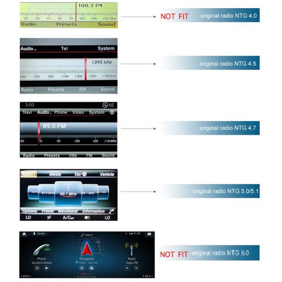 Безжичен Apple Carplay /Android Auto модул за Mercedes-benz с NTG4.5 и NTG4.7 Медия W204 Facelift ,W166 ML,CLS-Class (W218) ,GLK-Class (X204 Facelift) ,CLA-Class (C117),W212 Facelift,B-Class,A-Class (W176) (W246)