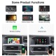 Безжичен Apple Carplay /Android Auto модул за Volvo XC60 V40 V40 2015-2018 7 инчов дисплей