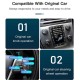 Безжичен Apple Carplay /Android Auto модул за Volvo XC60 V40 V40 2015-2018 7 инчов дисплей